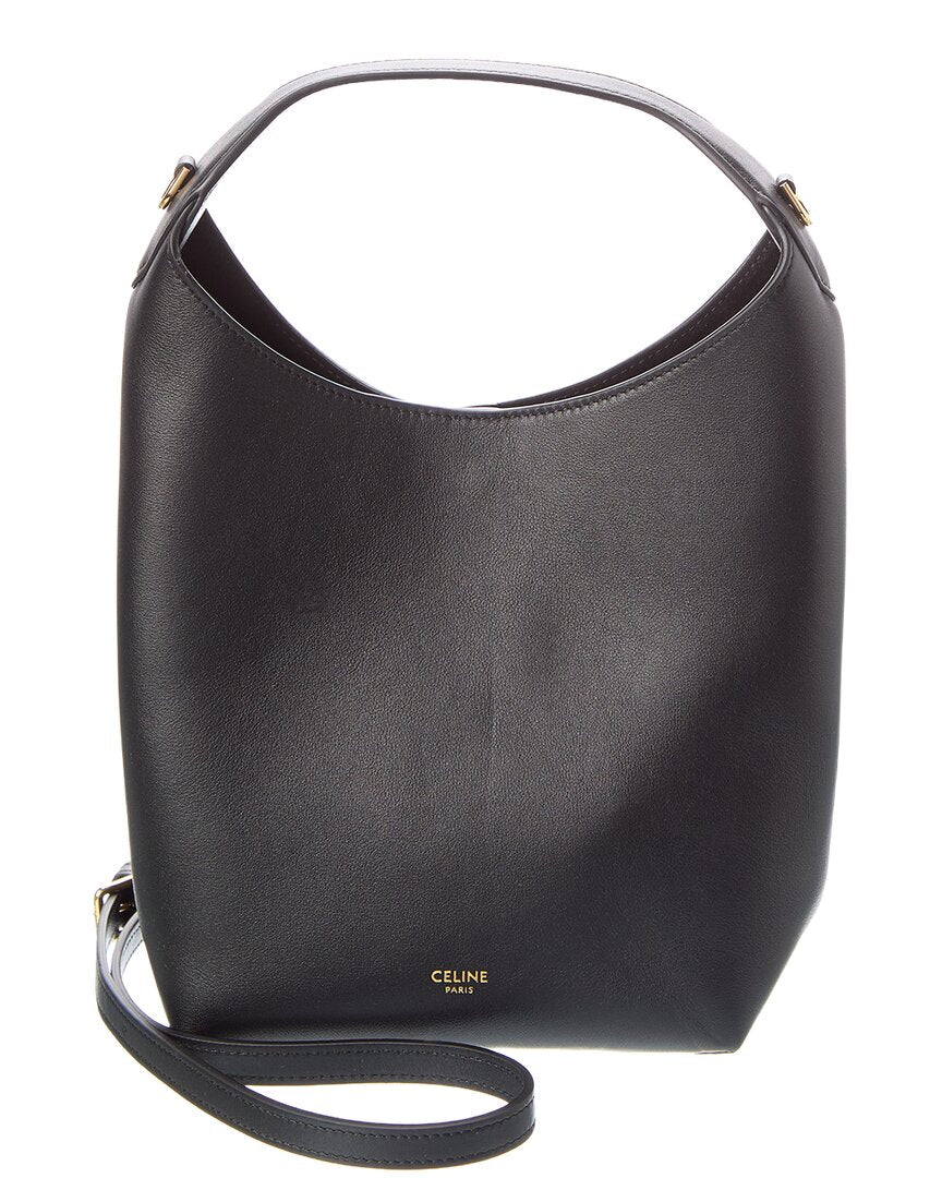 CELINE Celine Leather Shoulder Bag