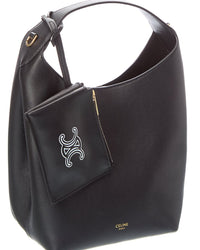 CELINE Celine Leather Shoulder Bag