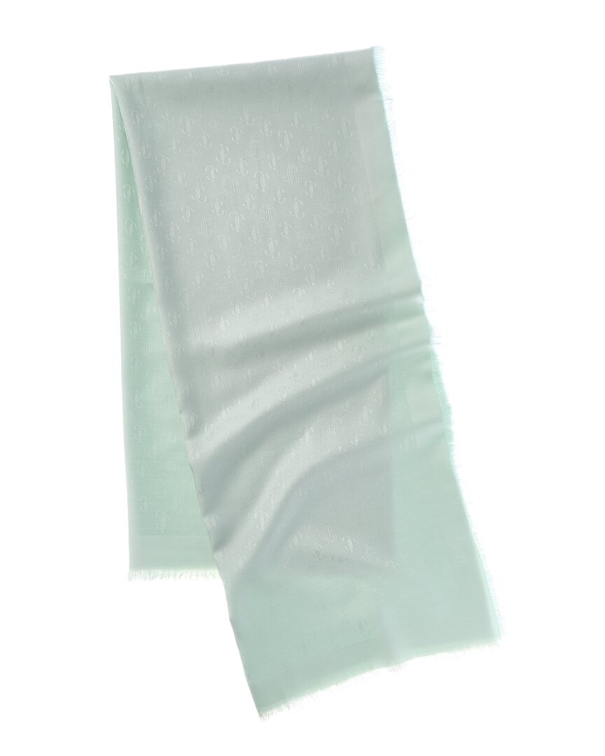 Jimmy Choo Jimmy Choo Silk & Wool-Blend Scarf