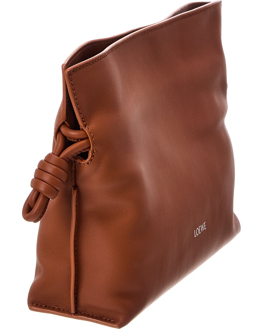 Loewe Flamenco Mini Leather Clutch