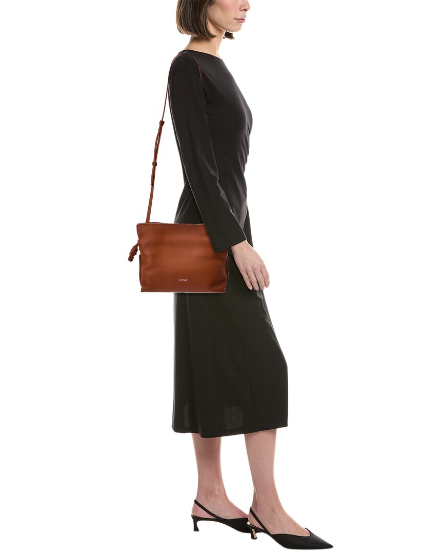 Loewe Flamenco Mini Leather Clutch