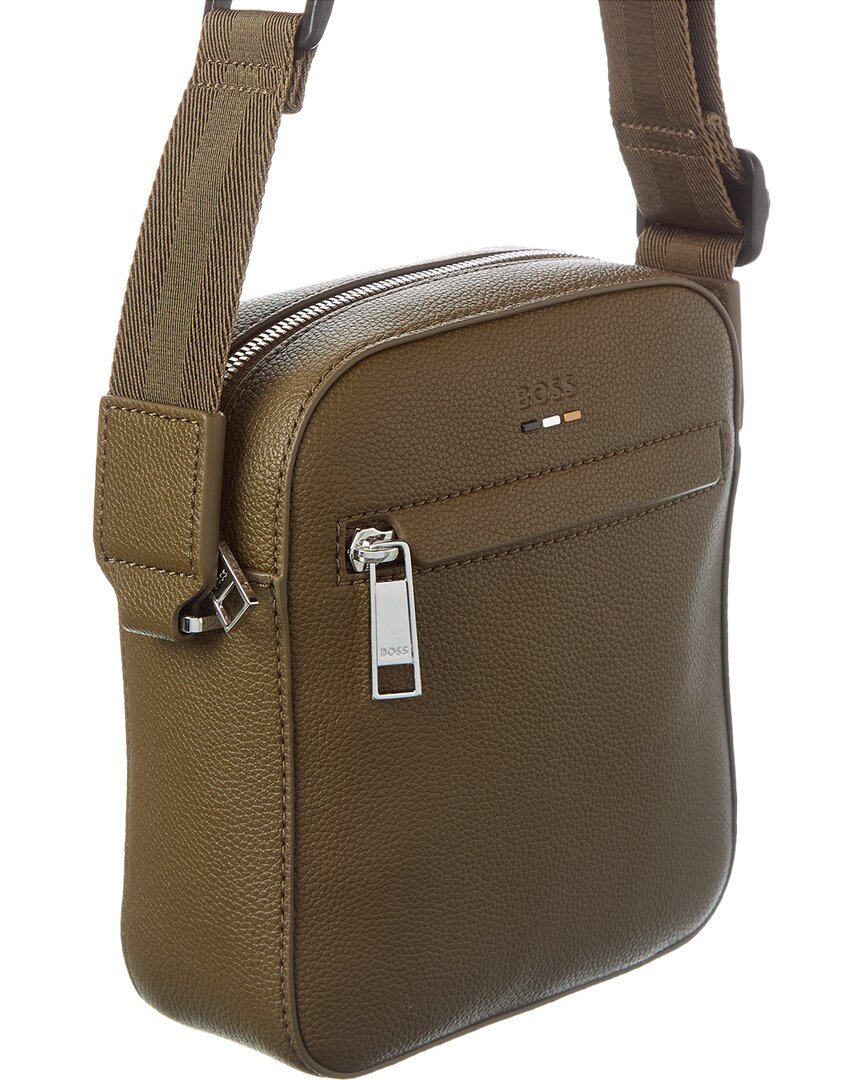 Hugo Boss Ray Ns Zip Leather Bag