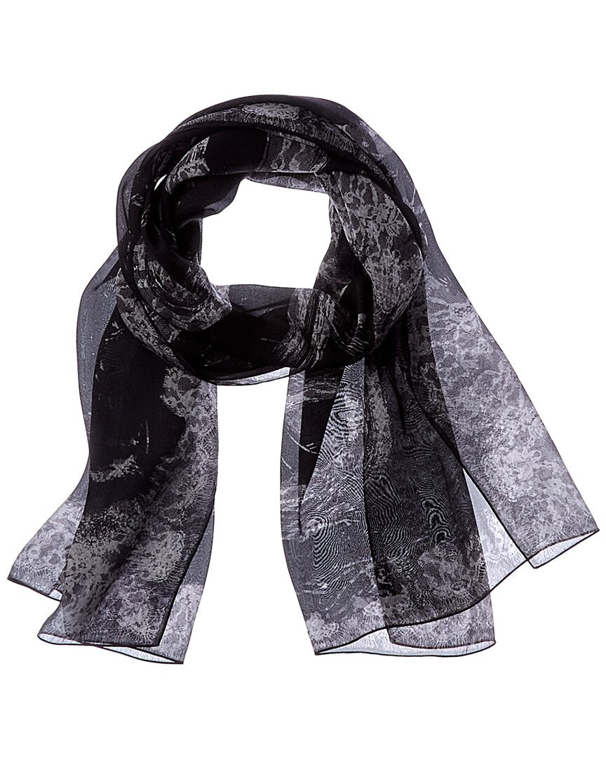 Jimmy Choo Jimmy Choo Logo Silk Scarf