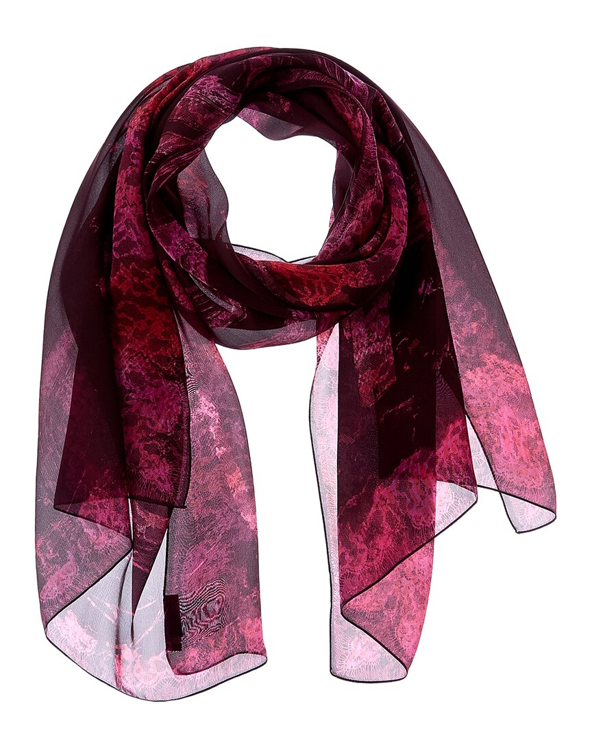 Jimmy Choo Jimmy Choo Logo Silk Scarf