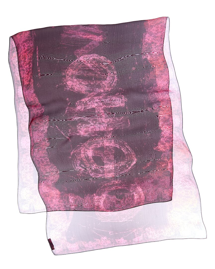 Jimmy Choo Jimmy Choo Logo Silk Scarf