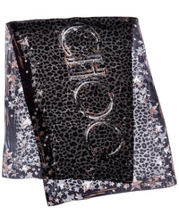 Jimmy Choo Jimmy Choo Logo Silk Scarf