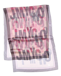Jimmy Choo Jimmy Choo Logo Silk Scarf