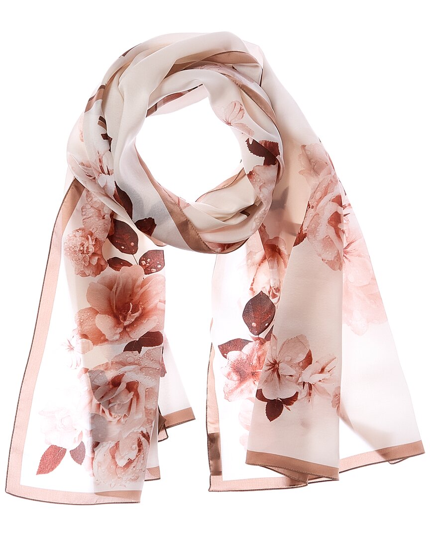 Jimmy Choo Jimmy Choo Logo Silk Scarf