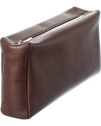 The Row The Row Leather Clutch