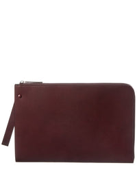 The Row The Row Leather Clutch