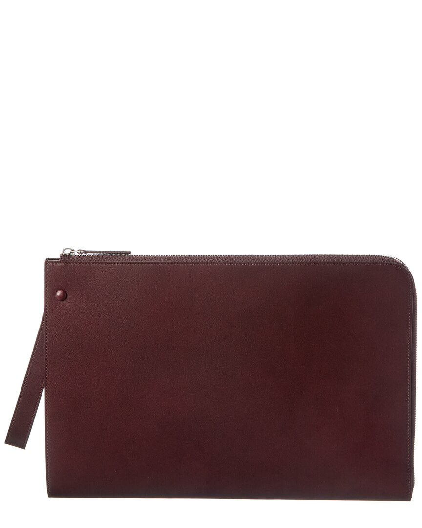 The Row The Row Leather Clutch