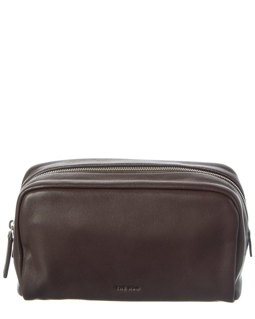 The Row The Row Leather Clutch