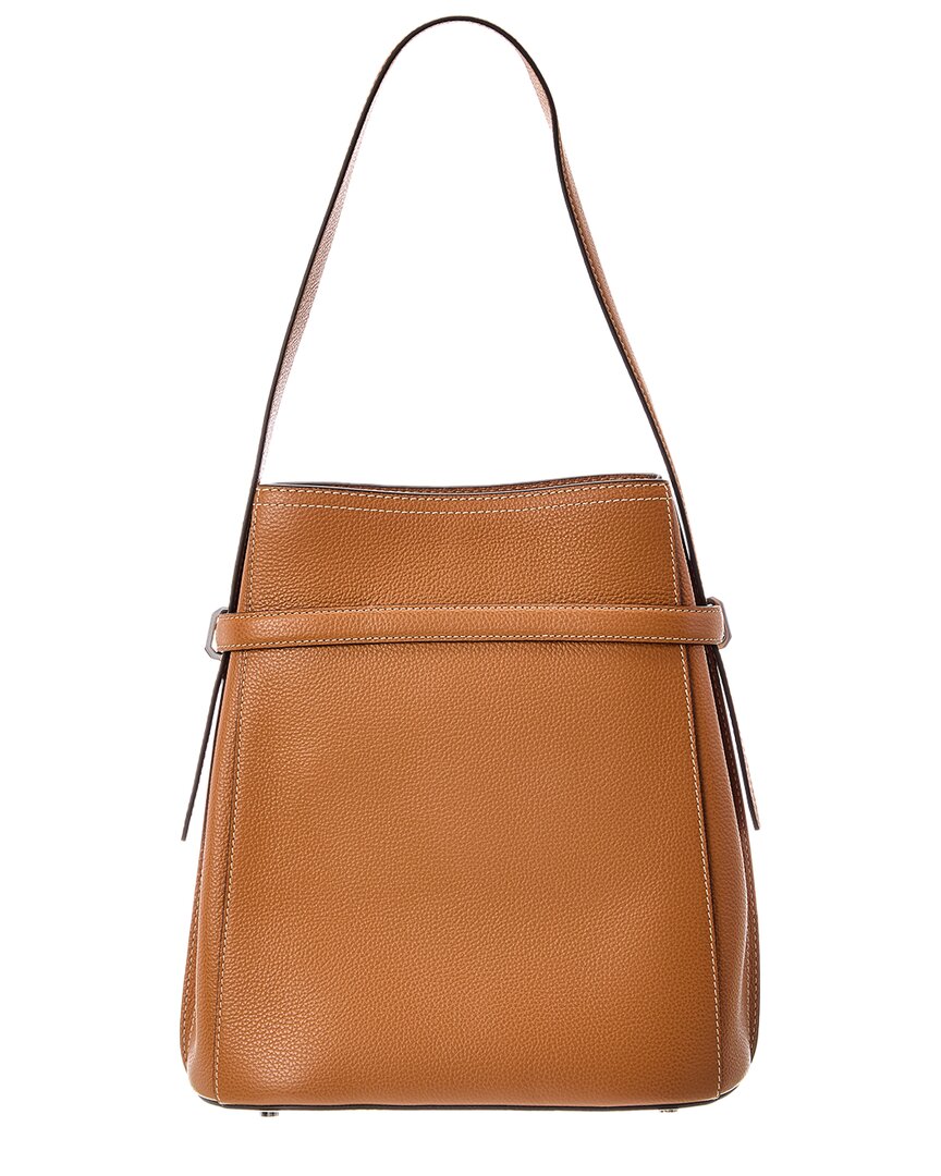 TOTEME Toteme Belted Leather Bucket Bag