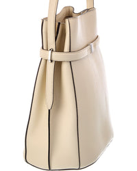 TOTEME Toteme Belted Leather Bucket Bag