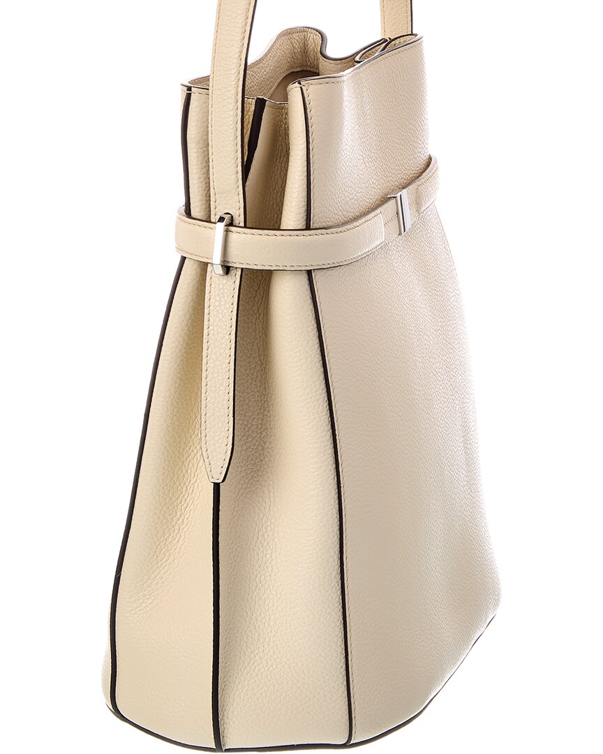 TOTEME Toteme Belted Leather Bucket Bag
