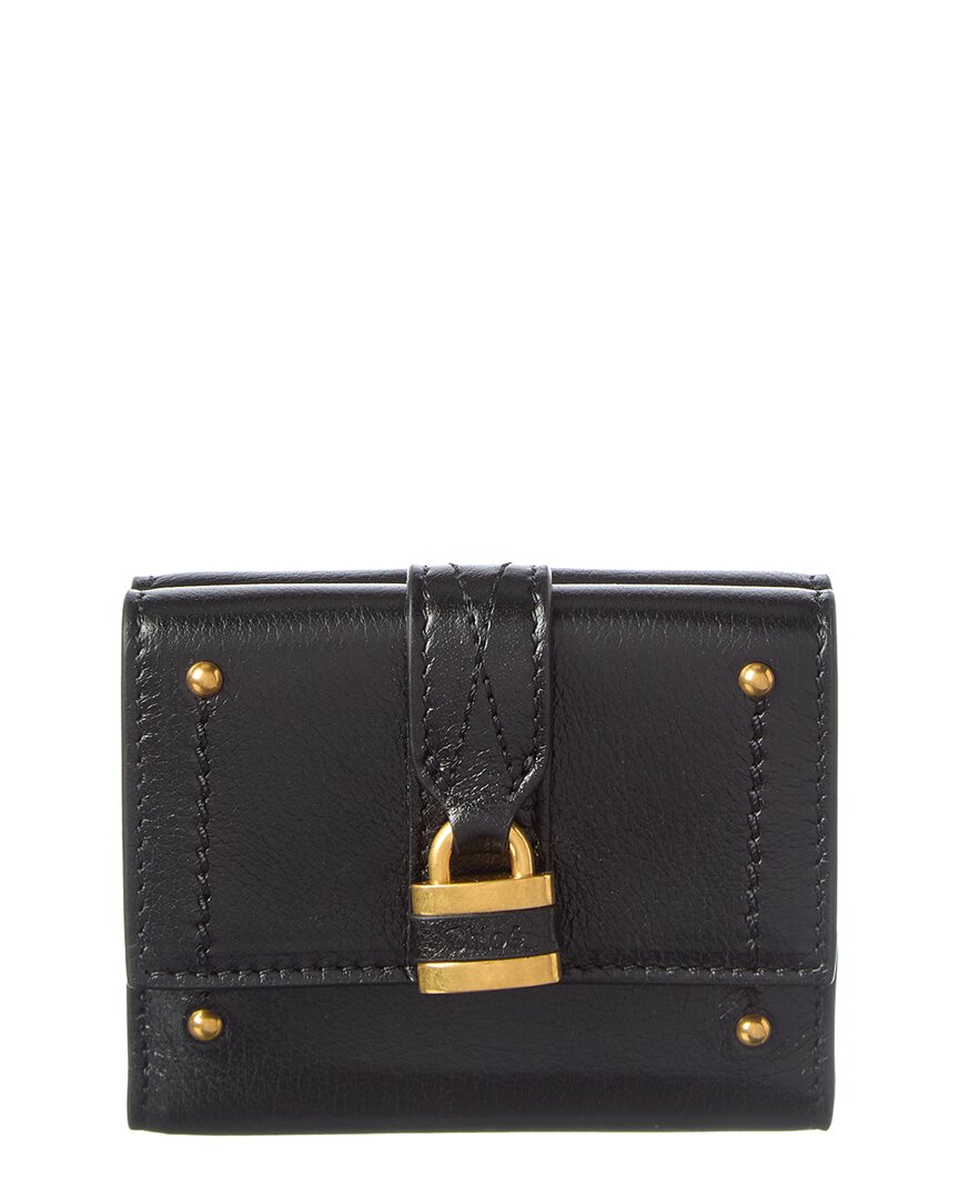 Chloé Chloé Paddington Leather Card Case