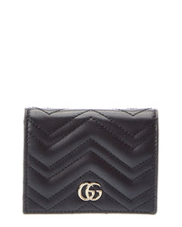 Gucci Gg Marmont Leather Card Case