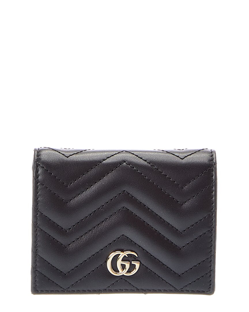 Gucci Gg Marmont Leather Card Case