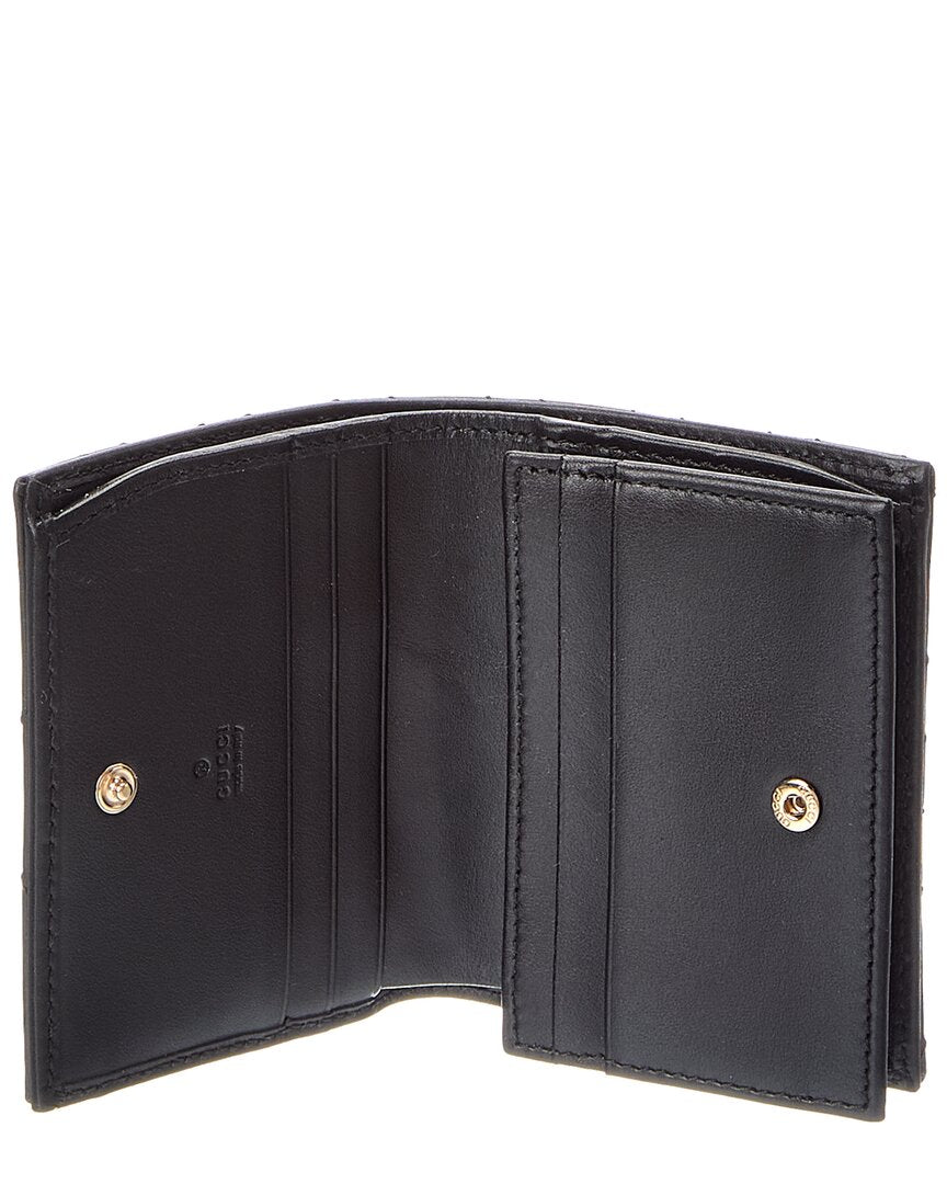 Gucci Gg Marmont Leather Card Case