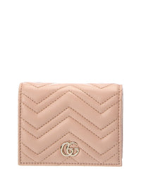 Gucci Gg Marmont Leather Card Case