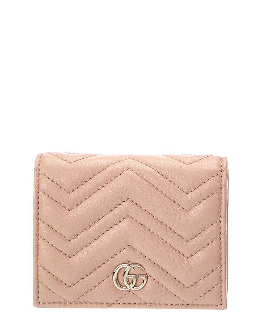 Gucci Gg Marmont Leather Card Case