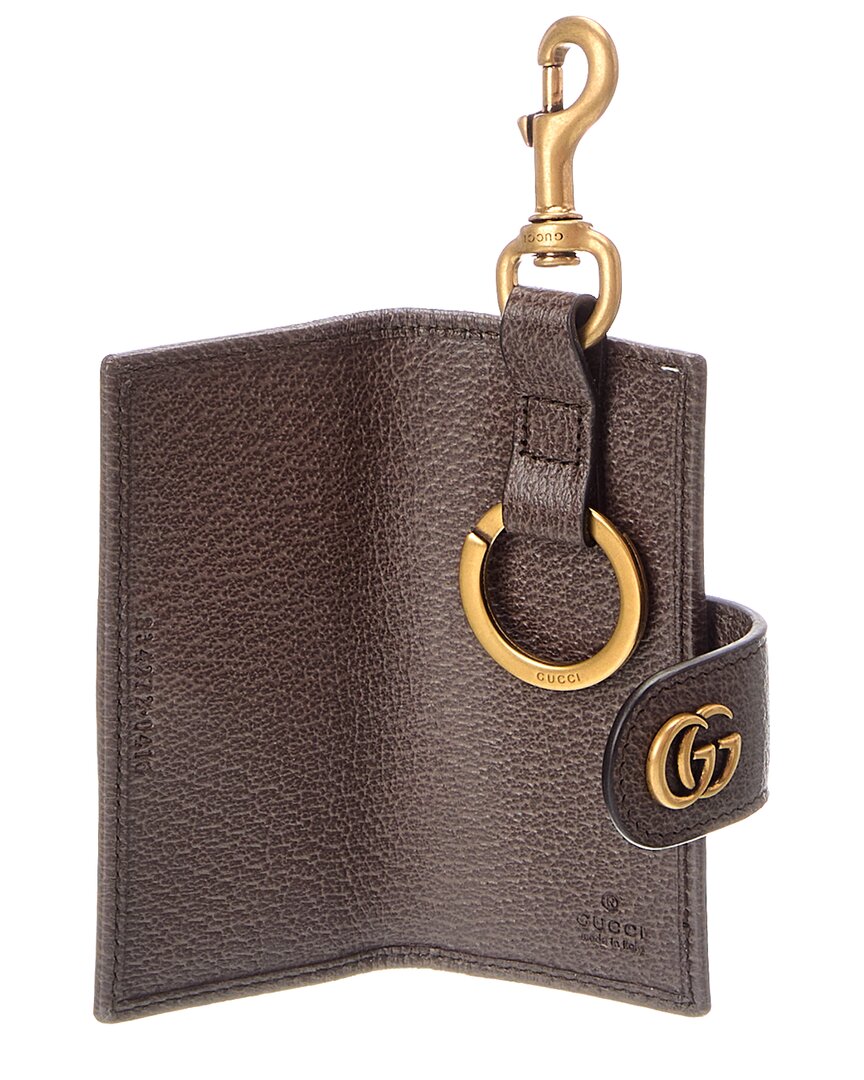 Gucci Ophidia Canvas & Leather Card Case