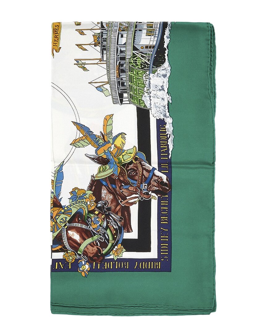 Hermès Hermès New Orleans Loïc Dubigeon Silk Scarf (Authentic Pre-Loved)