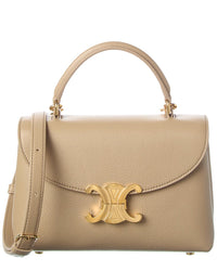 CELINE Celine Nino Teen Leather Clutch