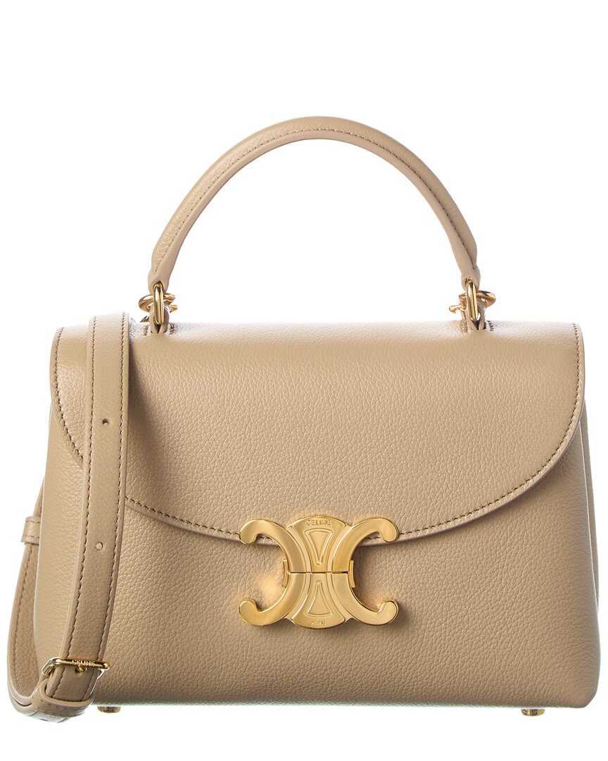 CELINE Celine Nino Teen Leather Clutch