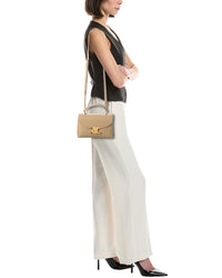 CELINE Celine Nino Teen Leather Clutch