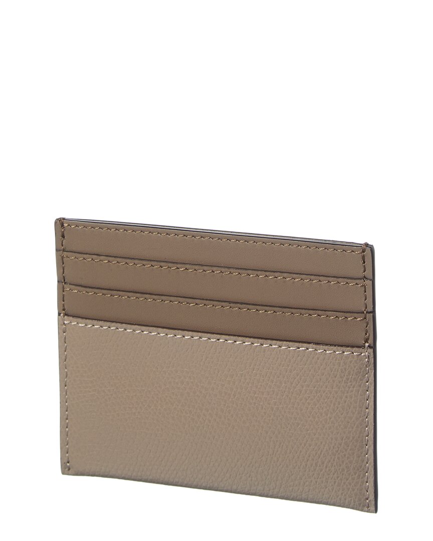 FENDI Fendi Ff Diamonds Leather Card Holder