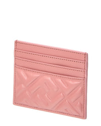 FENDI Fendi Baguette Leather Card Case