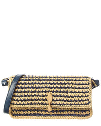 Christian Louboutin Crochet Raffia Crossbody