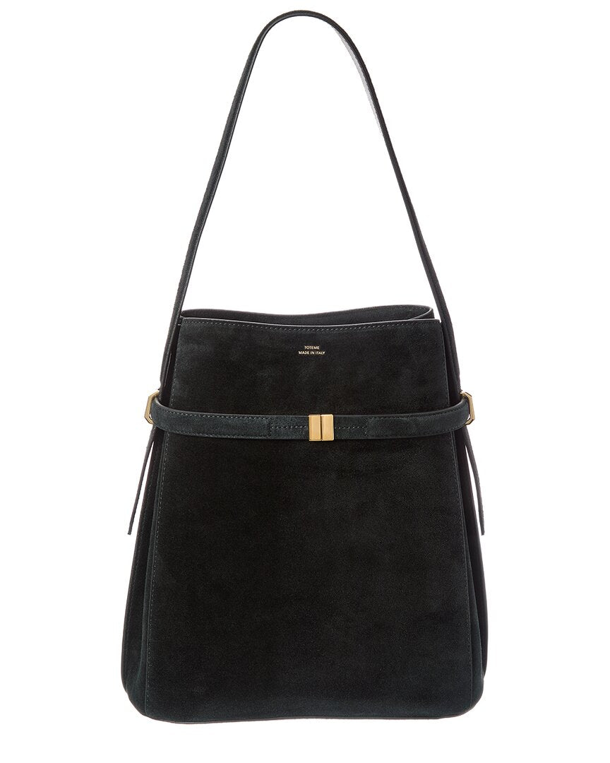 TOTEME Toteme Belted Suede Bucket Bag