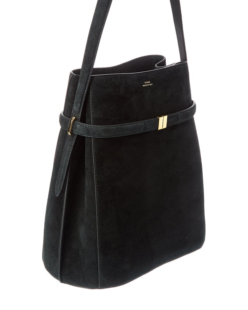 TOTEME Toteme Belted Suede Bucket Bag
