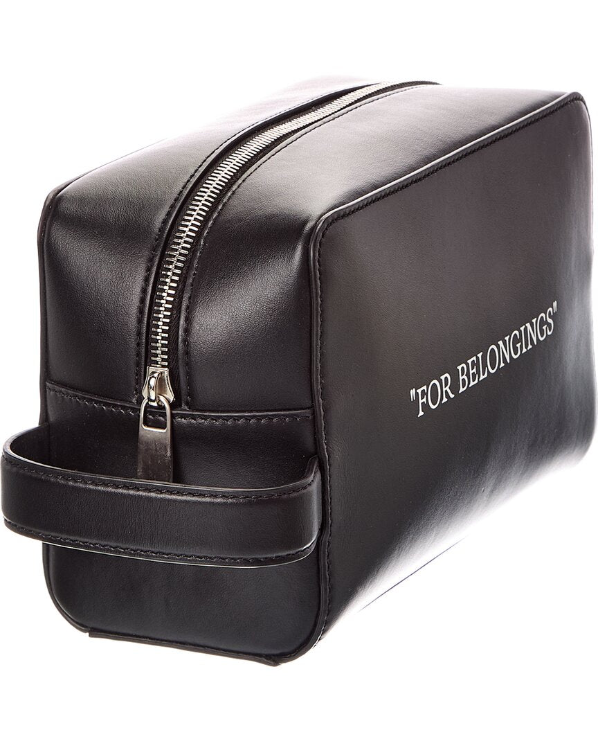 Off-White™ Off-White™ Bookish Leather Pouch