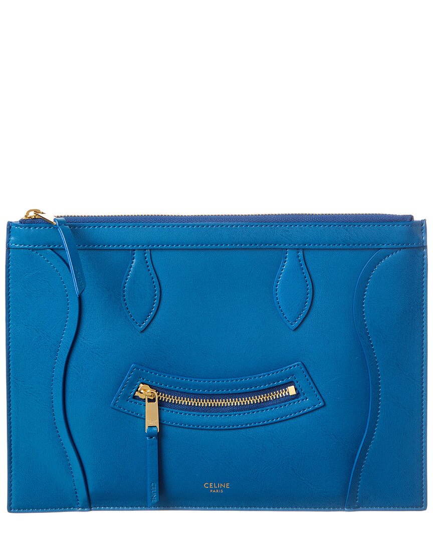 CELINE Celine Medium Leather Card Case