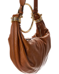 Chloé Barlett Small Leather Hobo Bag