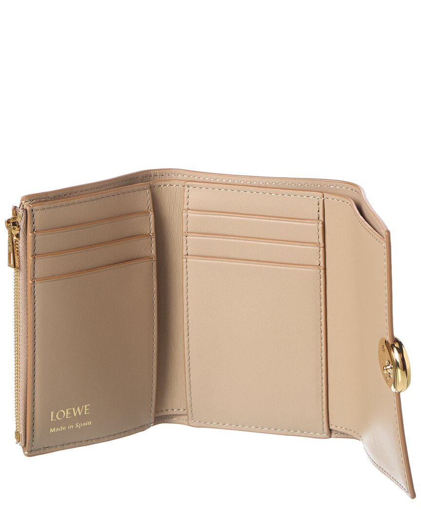 Loewe Loewe Pebble Small Vertical Leather Wallet