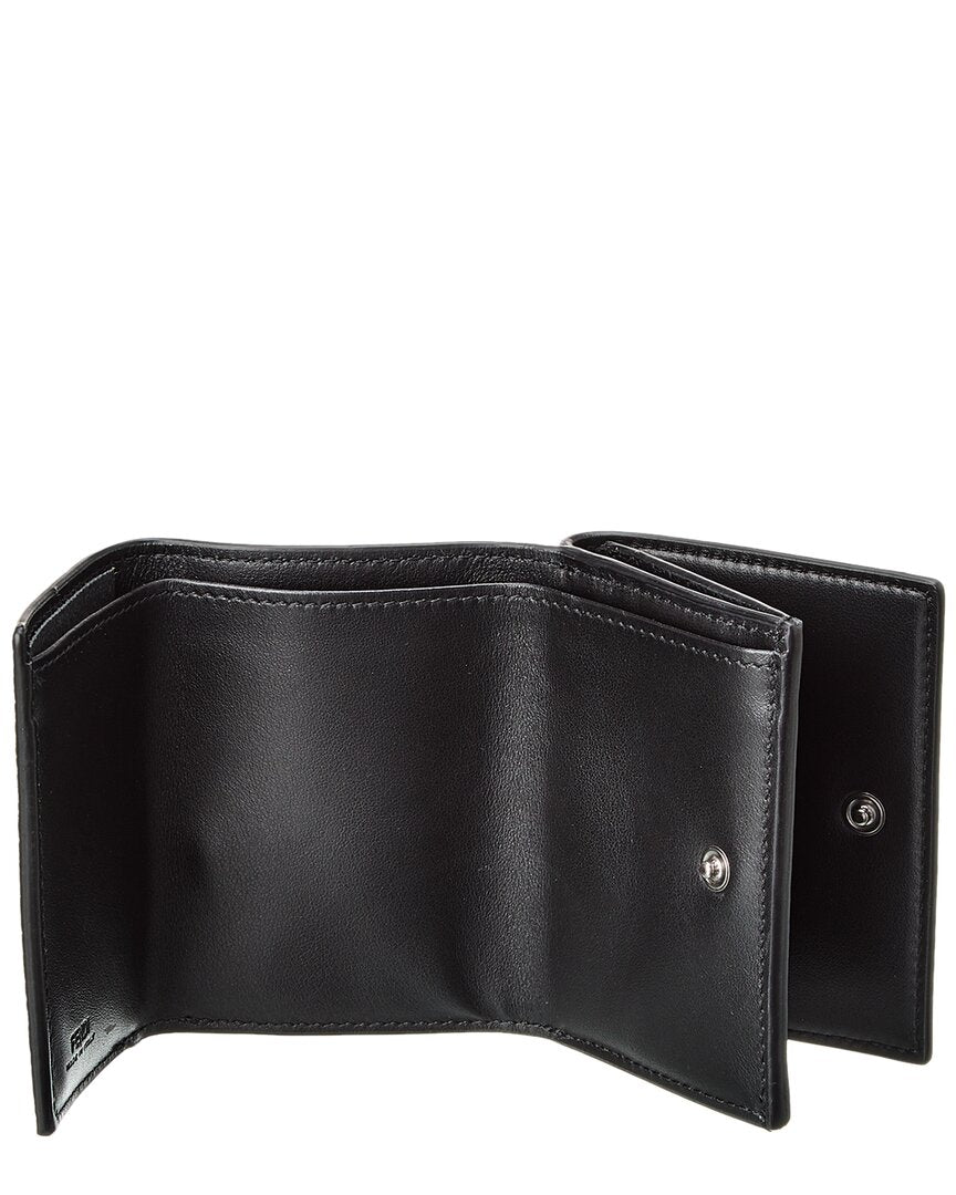 Fendi Trifold Leather Wallet