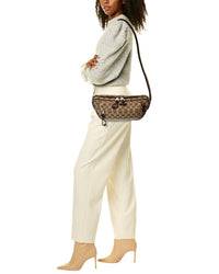 Gucci Gucci Small Gg Canvas Crossbody