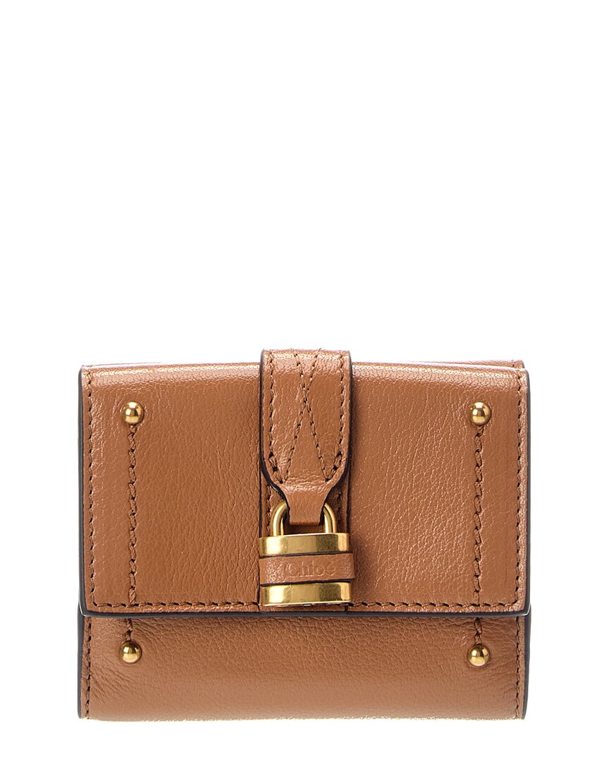 Chloé Chloé Paddington Leather Card Case