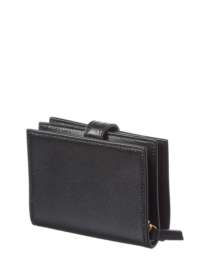Chloé Chloé Paddington Square Leather Card Case