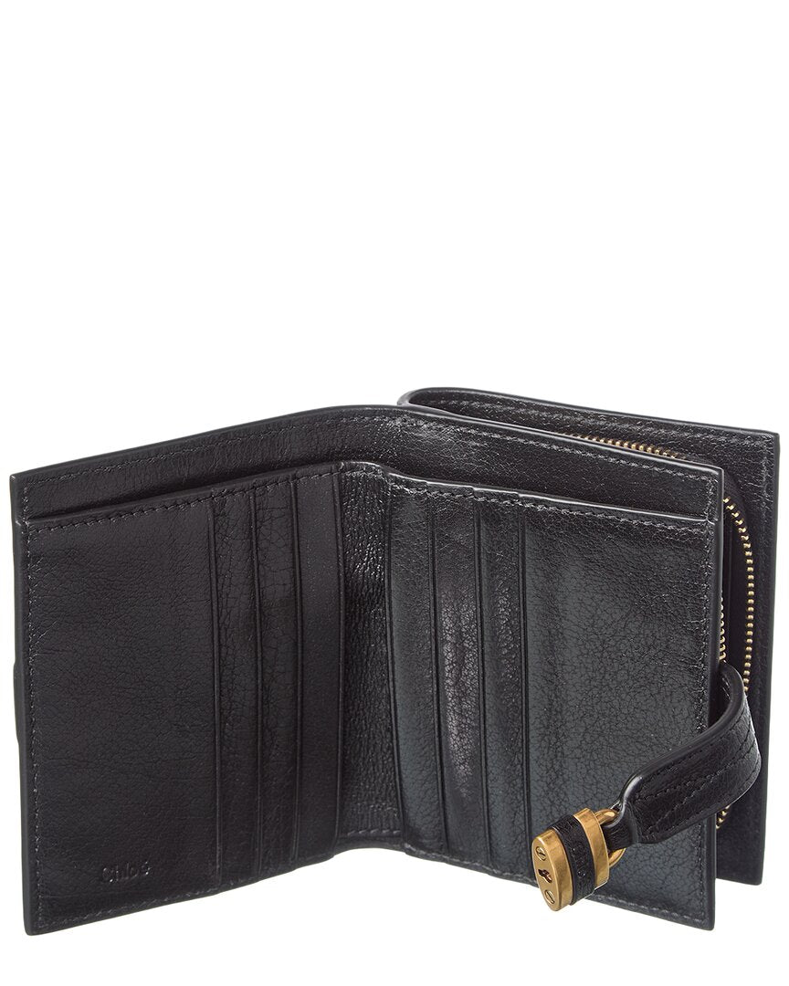 Chloé Chloé Paddington Square Leather Card Case