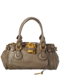 Chloé Chloé Paddington Leather Satchel