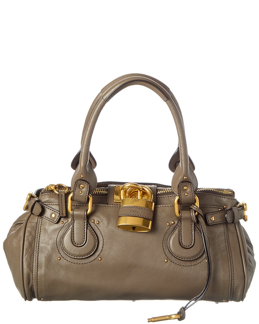 Chloé Chloé Paddington Leather Satchel