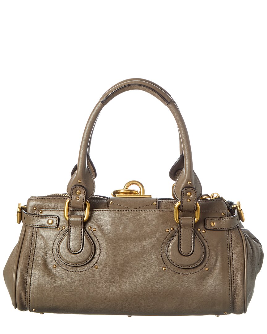 Chloé Chloé Paddington Leather Satchel