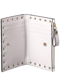 Valentino Valentino Rockstud Leather Card Case