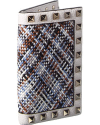 Valentino Valentino Rockstud Leather Card Case