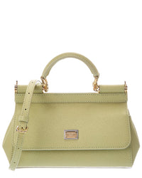 Dolce & Gabbana Dolce & Gabbana Sicily Mini Leather Shoulder Bag